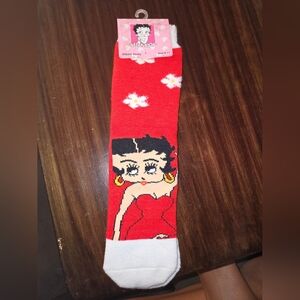 Betty Boop Slipper Socks